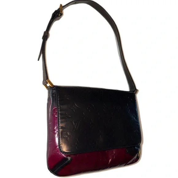 Louis Vuitton Shoulder Bag Monogram Vernis Thompson Street Vintage PROJECT - Picture 2 of 14